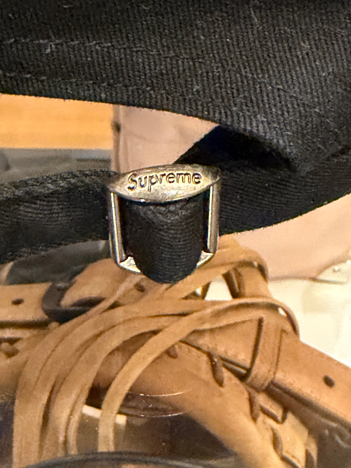 Supreme Warm Up 6 Panel Hat