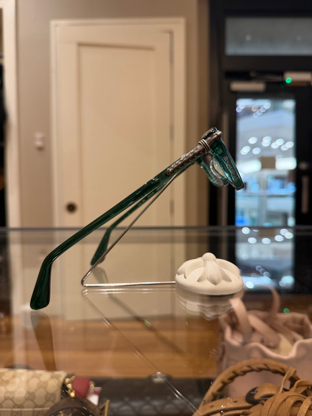 Chrome Hearts ‘Little Dinger’ Square Glasses