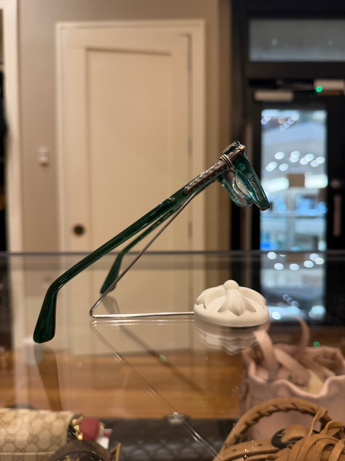 Chrome Hearts ‘Little Dinger’ Square Glasses