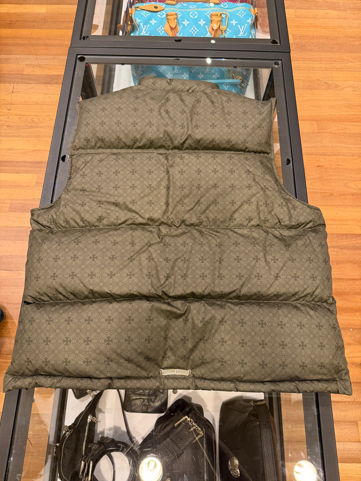 Chrome Hearts Monogram Down Puffer Vest