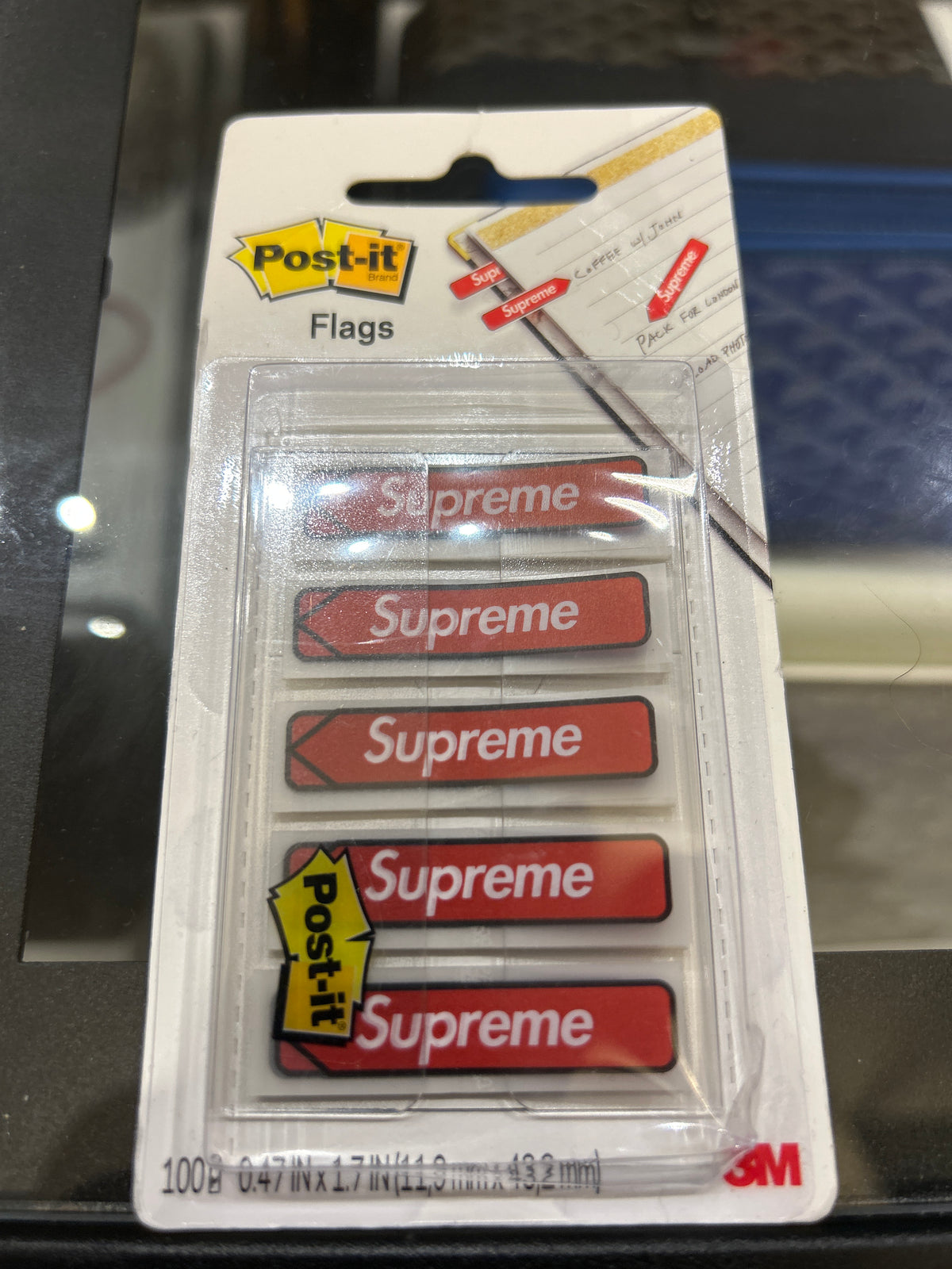 Supreme x Post-it Flags