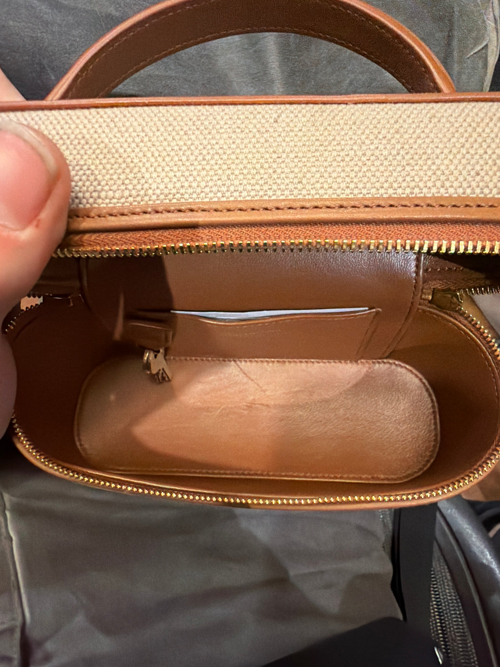 Saint Laurent Vanity Bag - Desert Dust