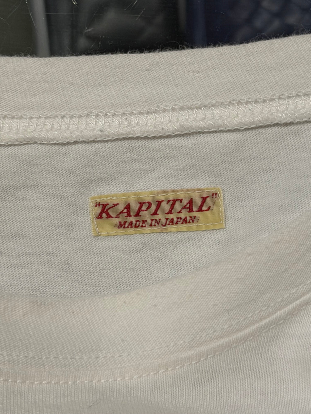 Kapital 20/ - Jersey LS Shirt - White