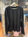 Chrome Hearts Neck Print Crewneck - Black