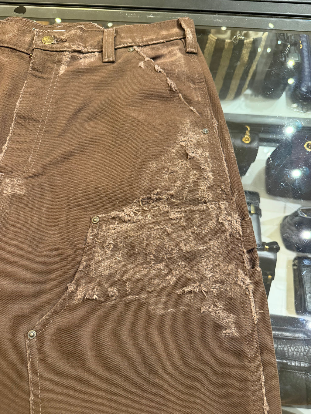 Carhartt Distressed Double Knee Carpenters - Washed