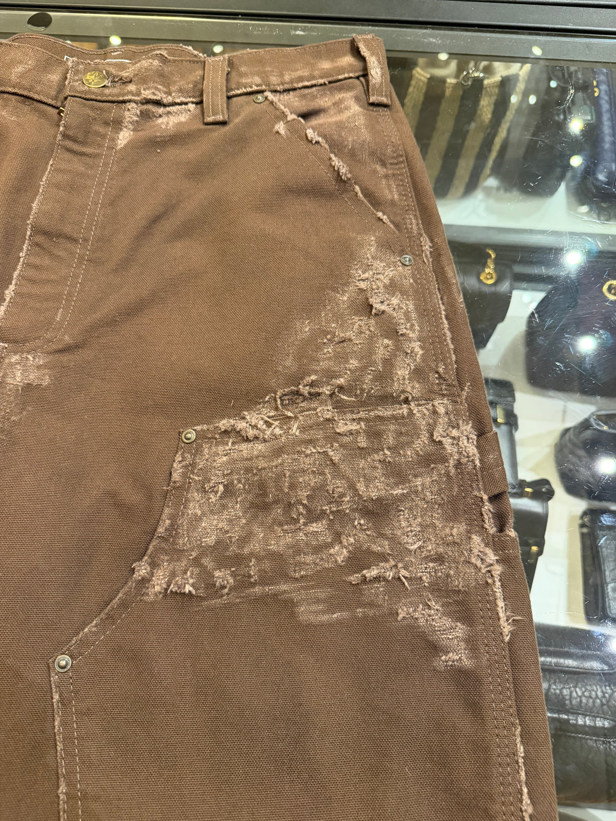 Carhartt Distressed Double Knee Carpenters - Washed