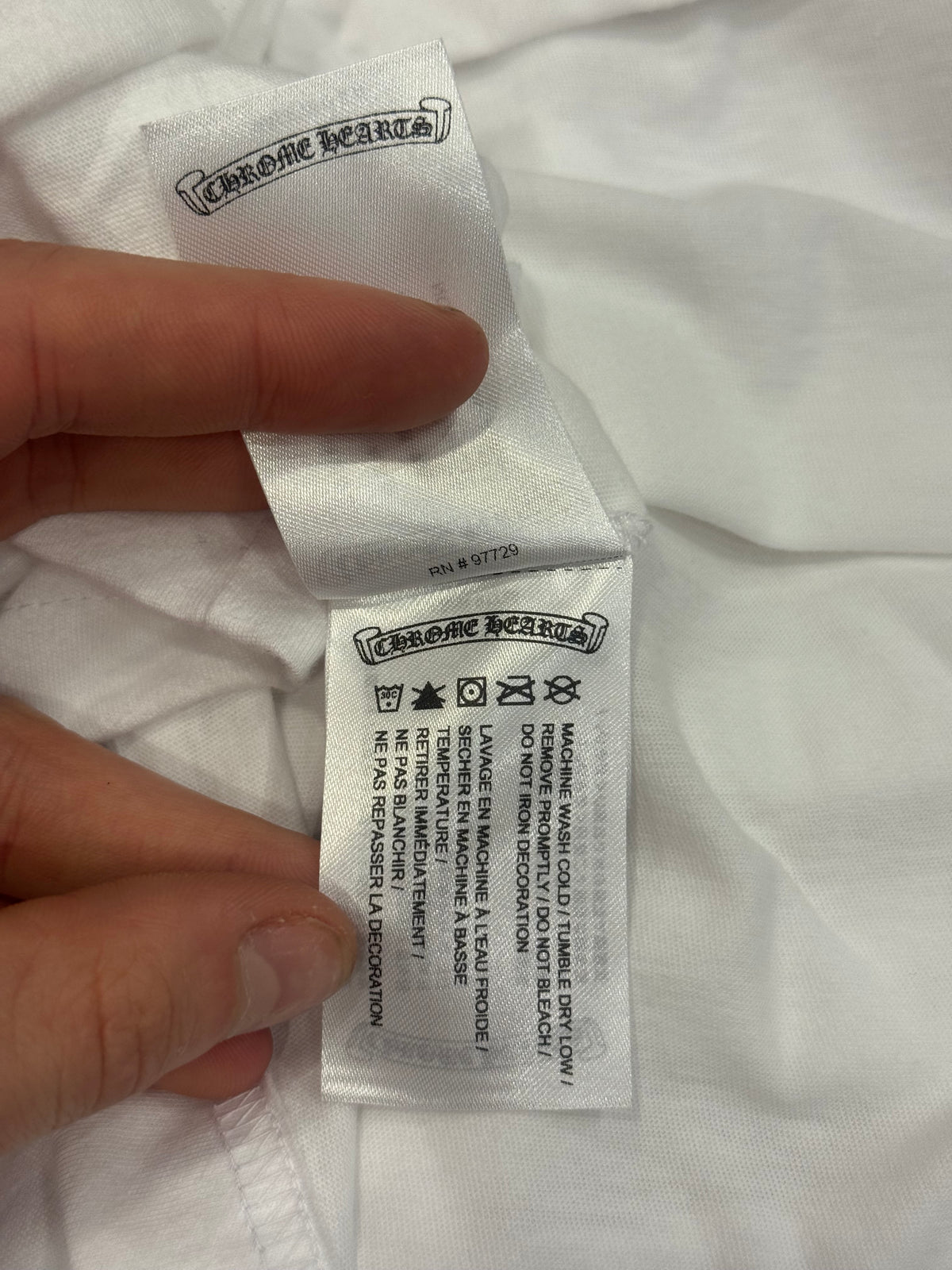 Chrome Hearts Horse Shoe Tee - White
