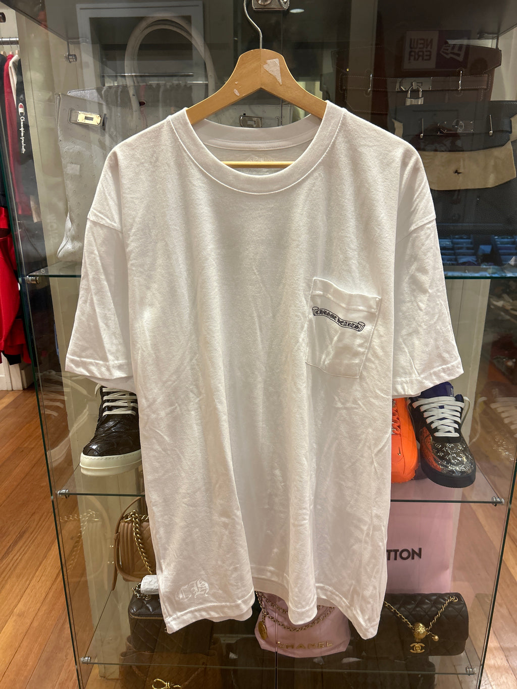 Chrome Hearts USA Script Logo Spellout Tee
