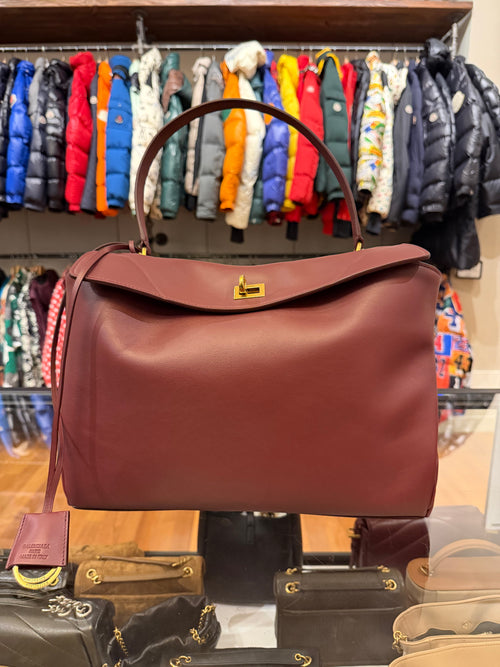 Balenciaga Rodeo Handbag - Burgundy