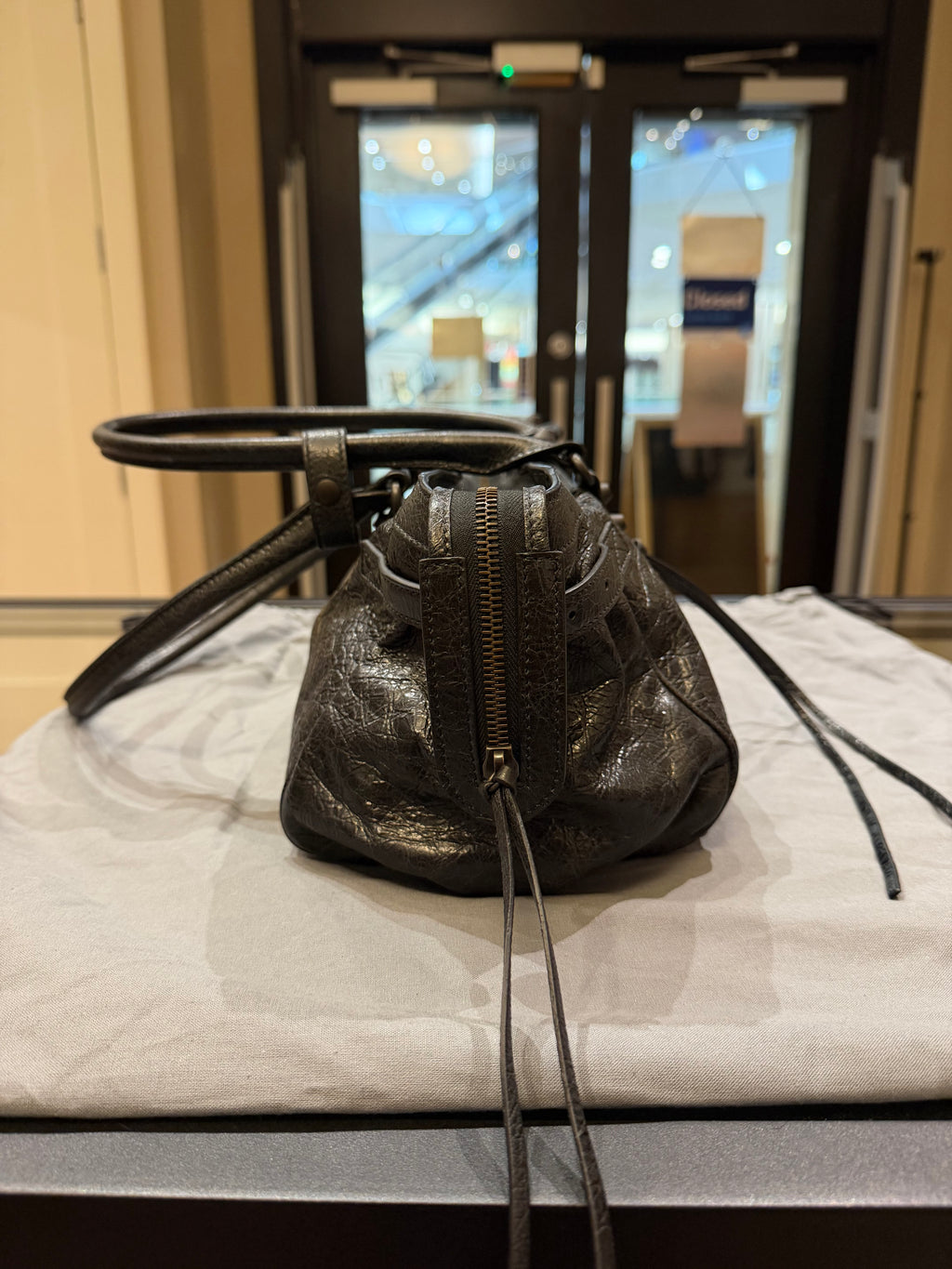 Balenciaga Le City Bag East-West - Black