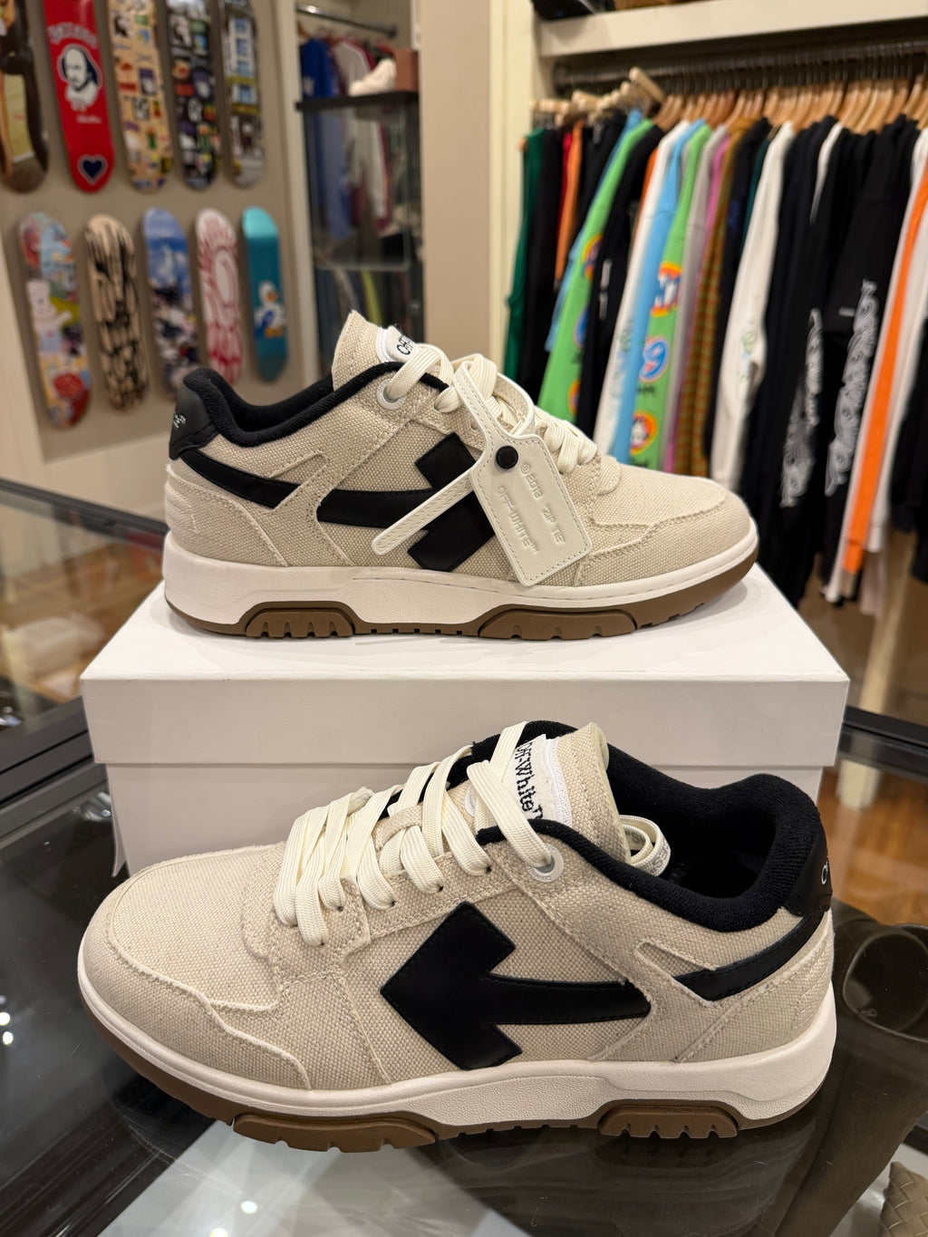Off-White ‘Out of Office’ Canvas Sneaker