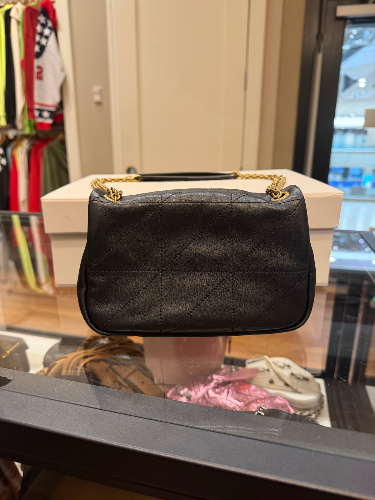 Saint Laurent Jamie 4.3 Mini Patchwork Leather Shoulder Bag