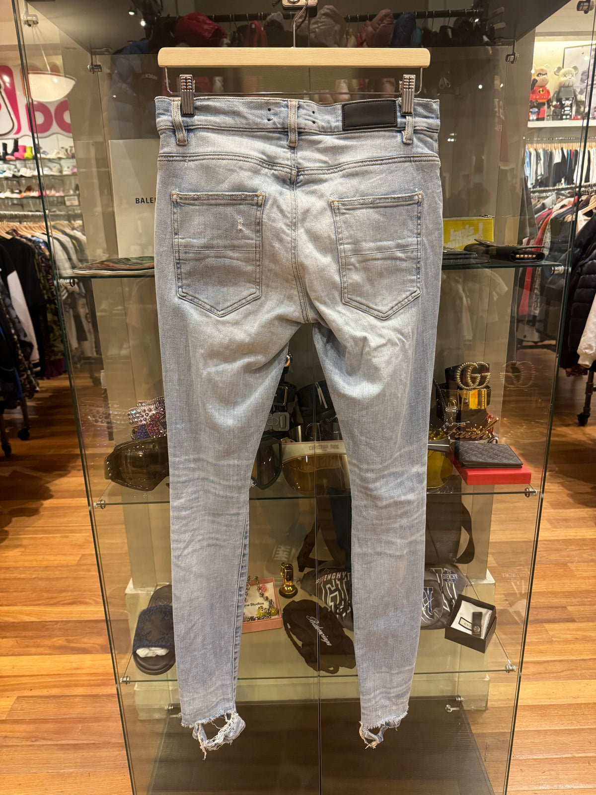 Amiri Thrasher Distressed Skinny Jeans