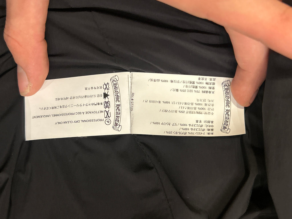 Chrome Hearts Quilted Cross Patch Jacket