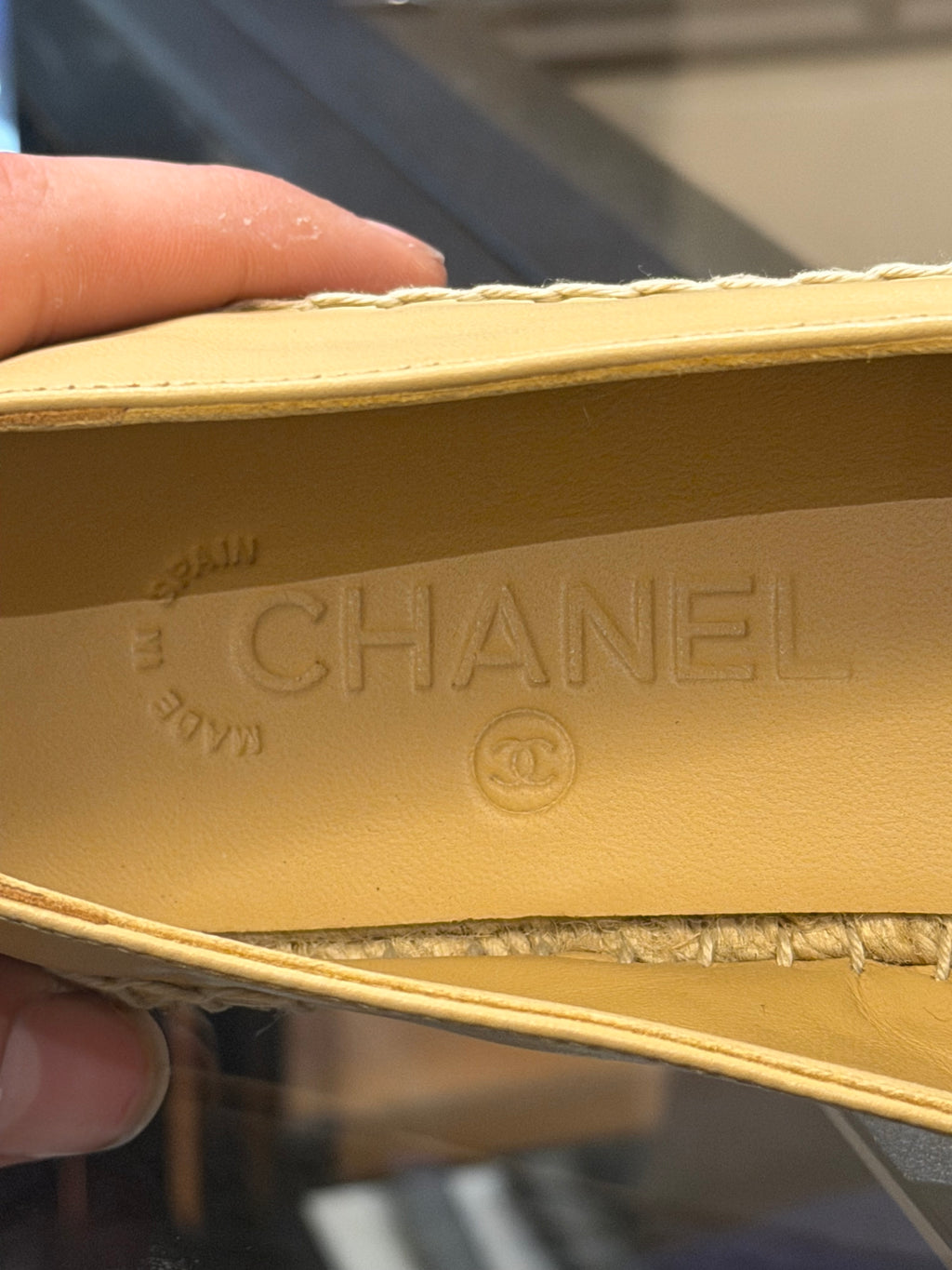 Chanel Espadrilles - Beige/Black