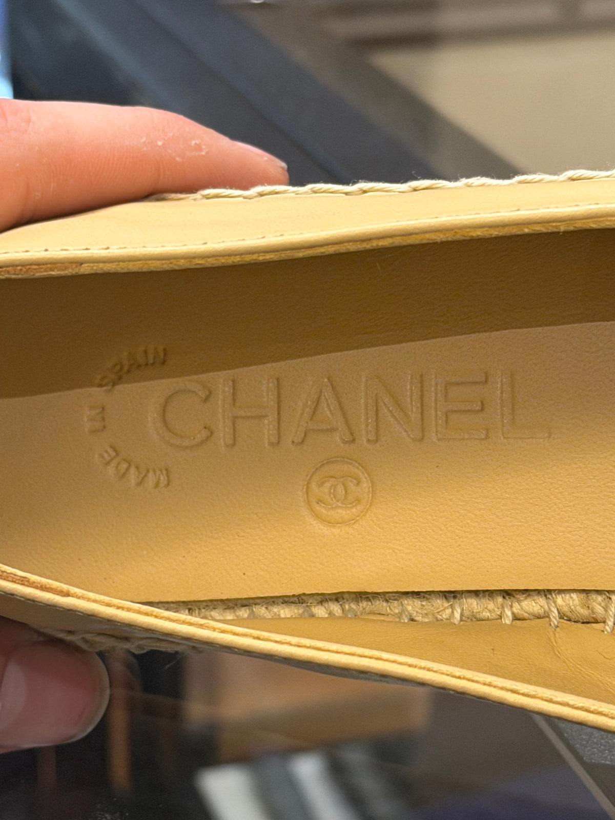 Chanel Espadrilles - Beige/Black