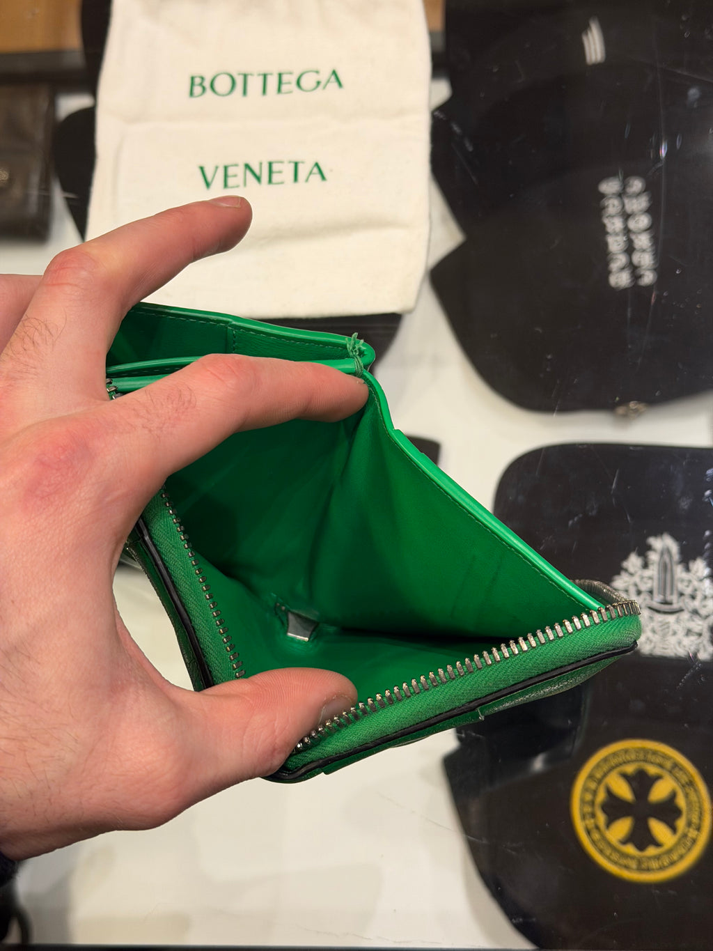 Bottega Veneta Zipper Wallet