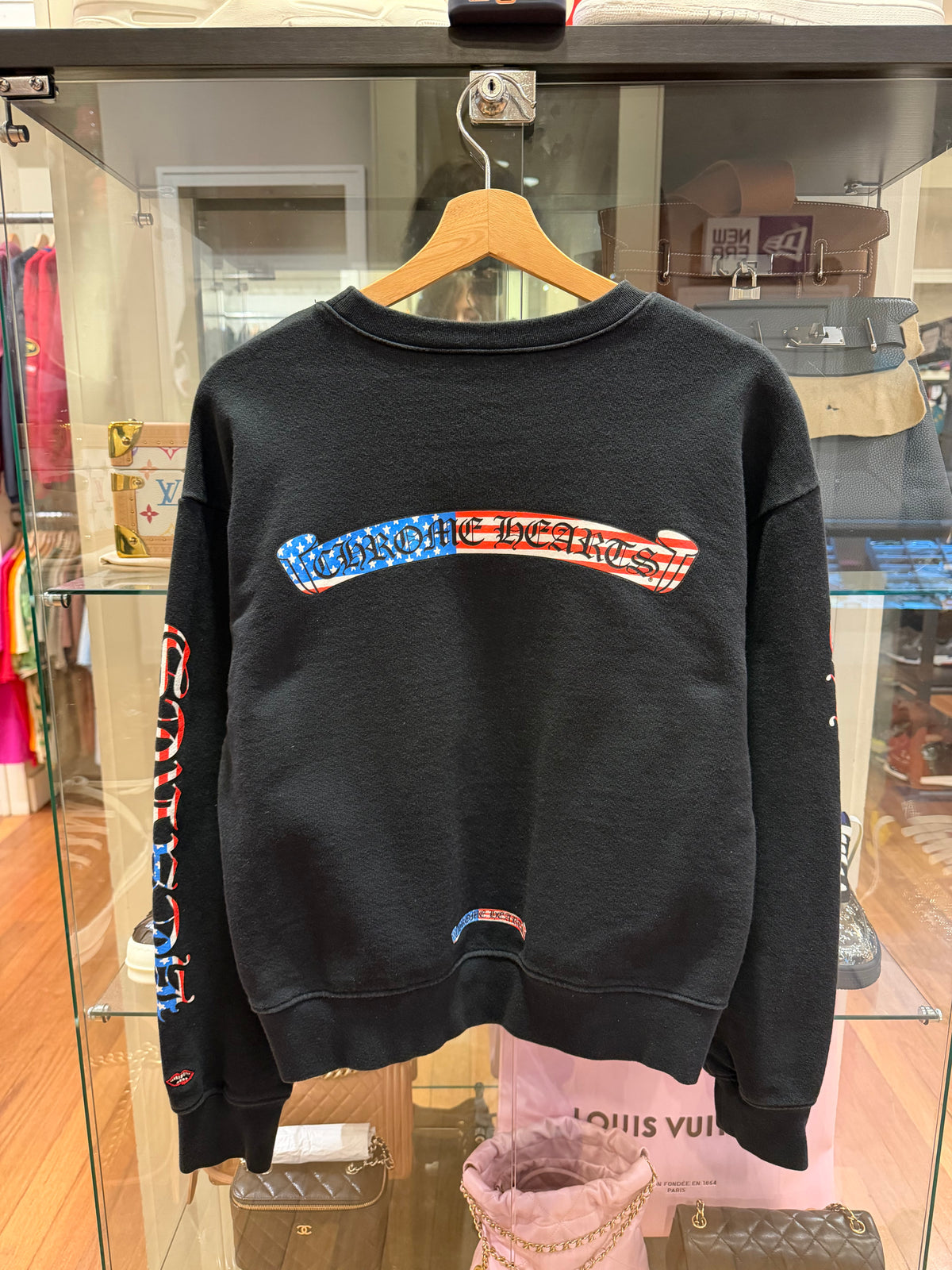 Chrome Hearts Matty Boy America Crewneck