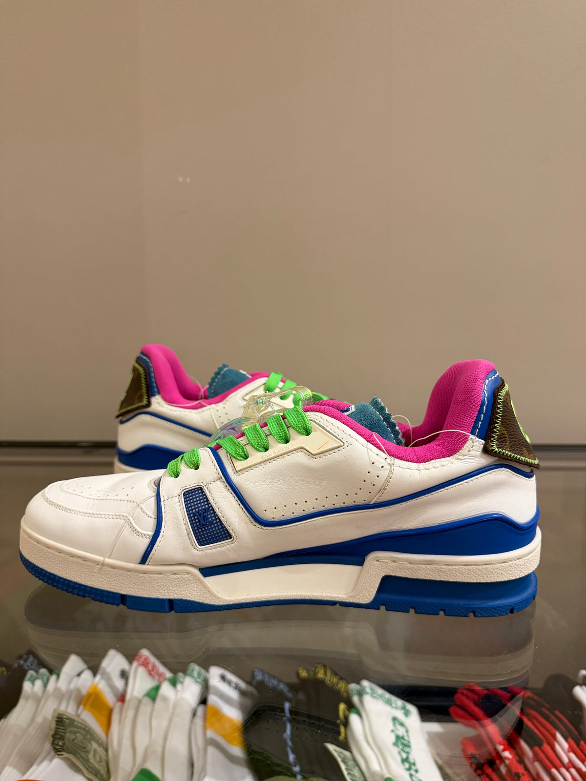 Louis Vuitton LV Trainer-Neon Blue 'Soho Exclusive'