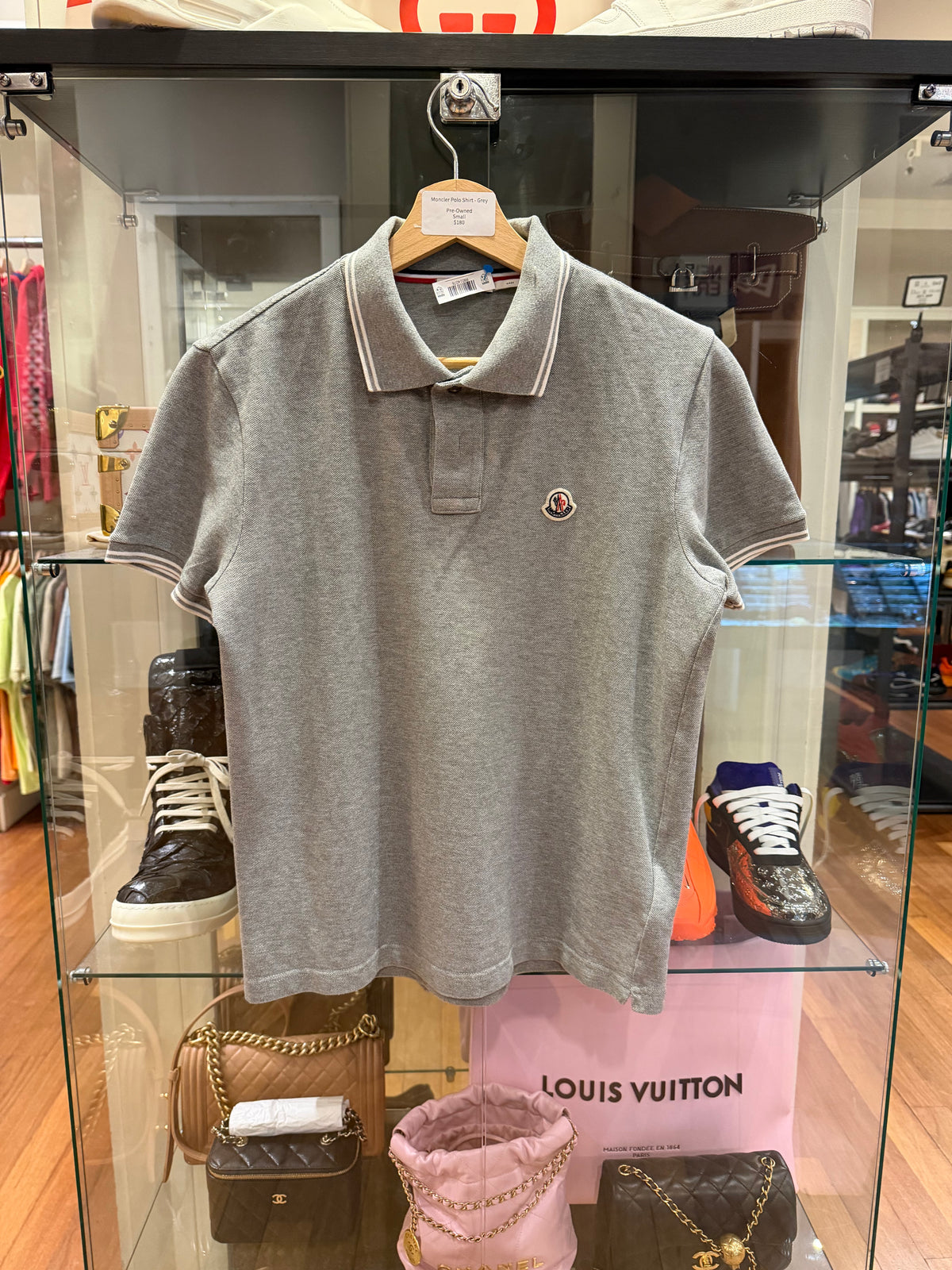 Moncler Polo Shirt - Grey