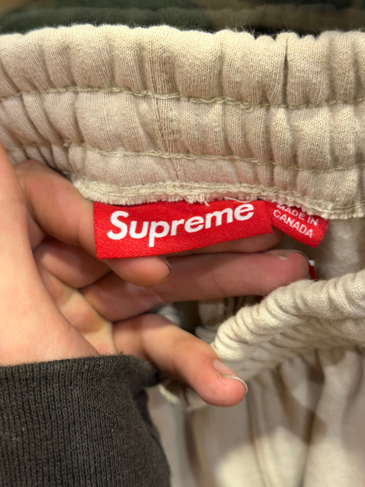 Supreme x Thrasher Sweatpants - Cream