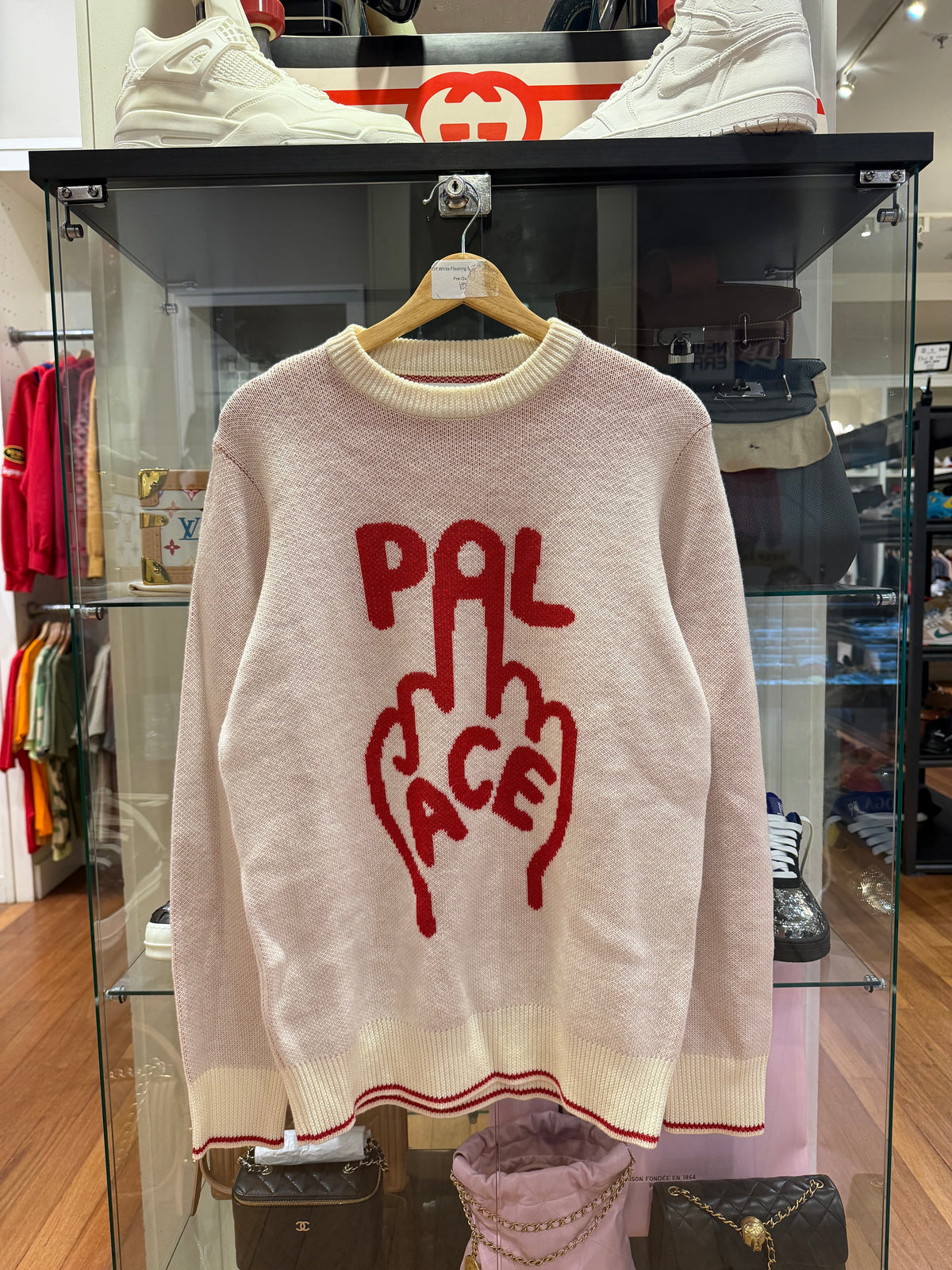 Palace Middle Finger Sweater