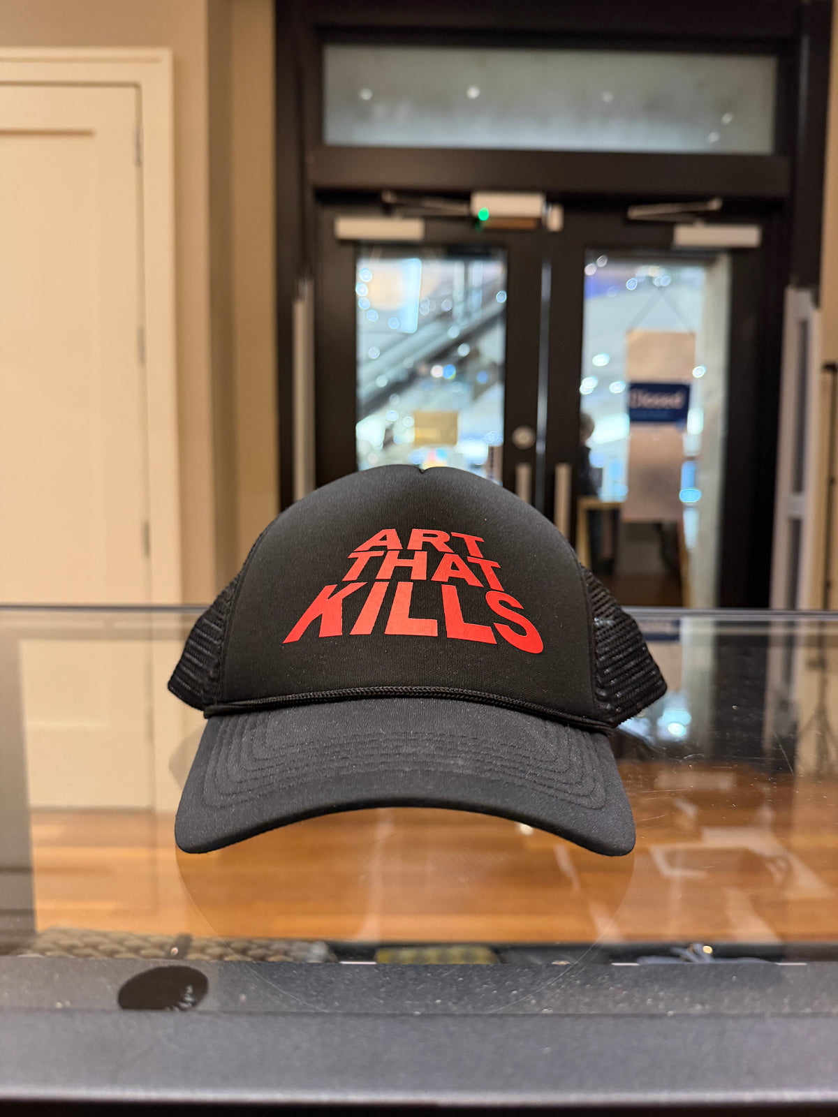 Gallery Dept. ‘Art That Kills’ Adjustable Baseball Cap - Black/Red
