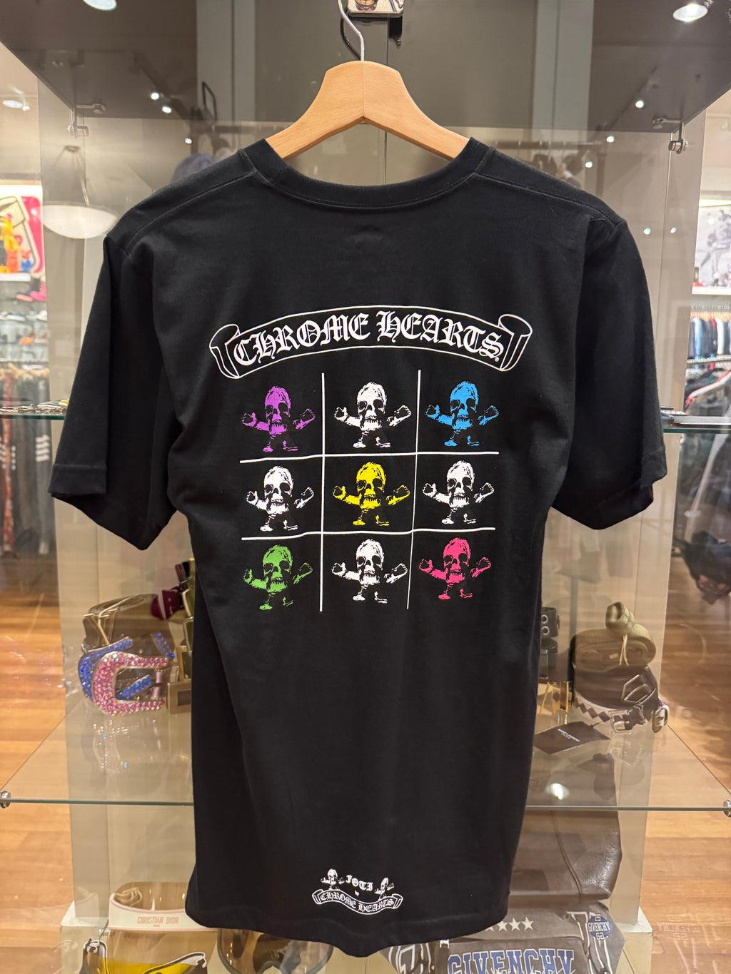 Chrome Hearts Foti Tik Tak Teeter Tee - Black