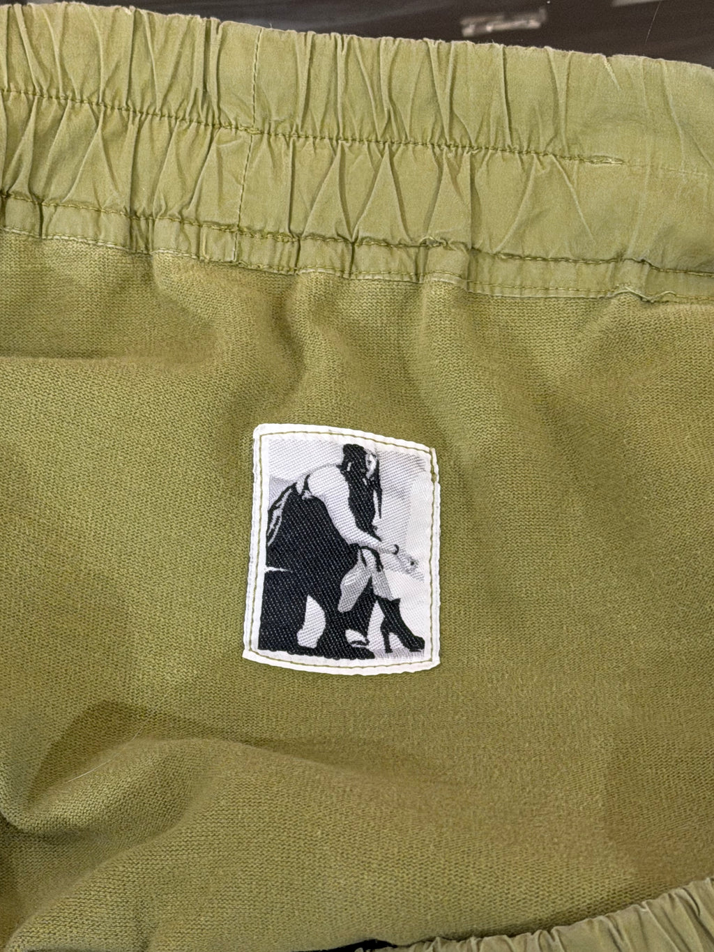 Rick Owens DRKSHDW Creatch Cargo Pants - Green