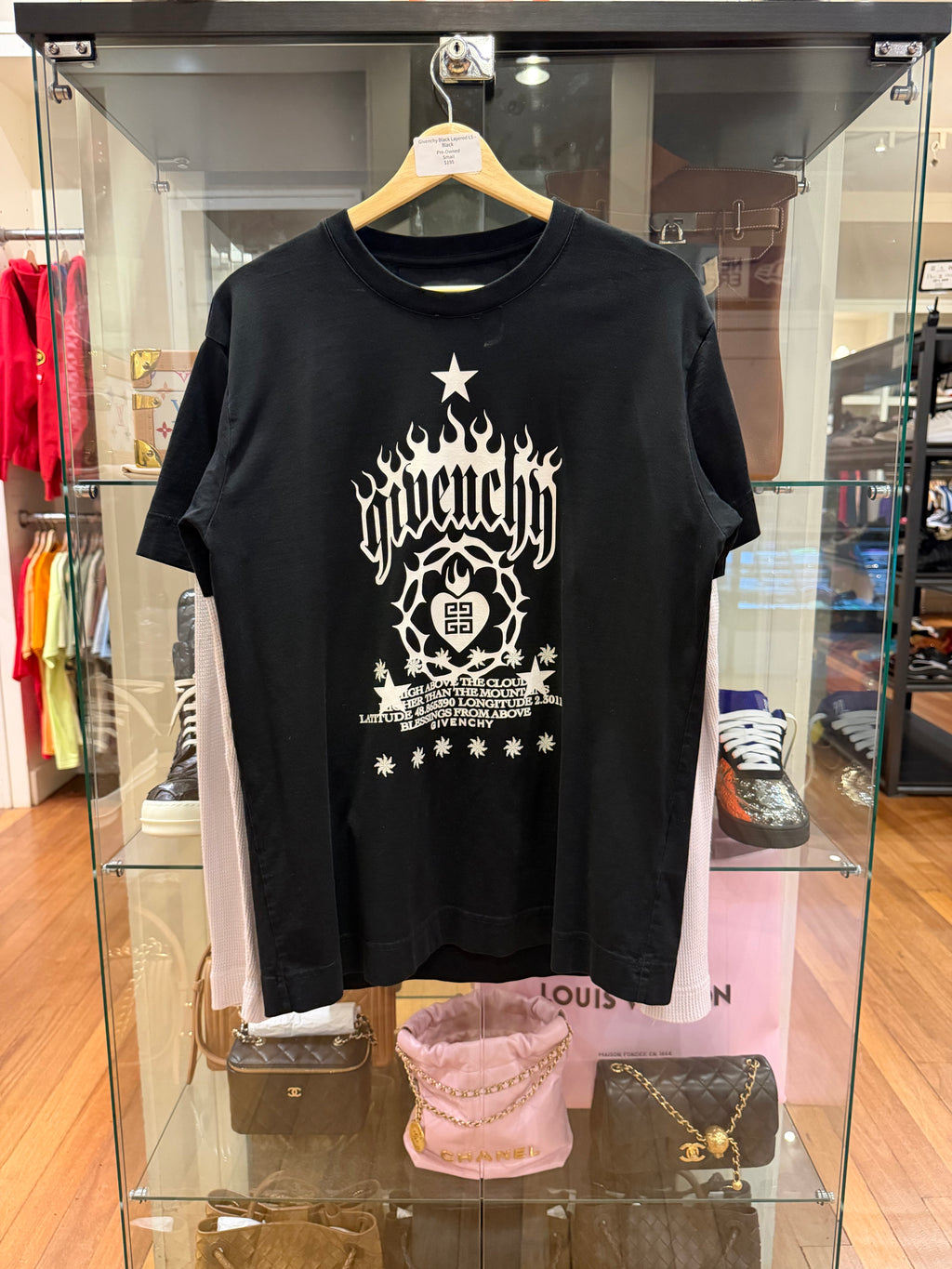 Givenchy Black Layered LS - Black