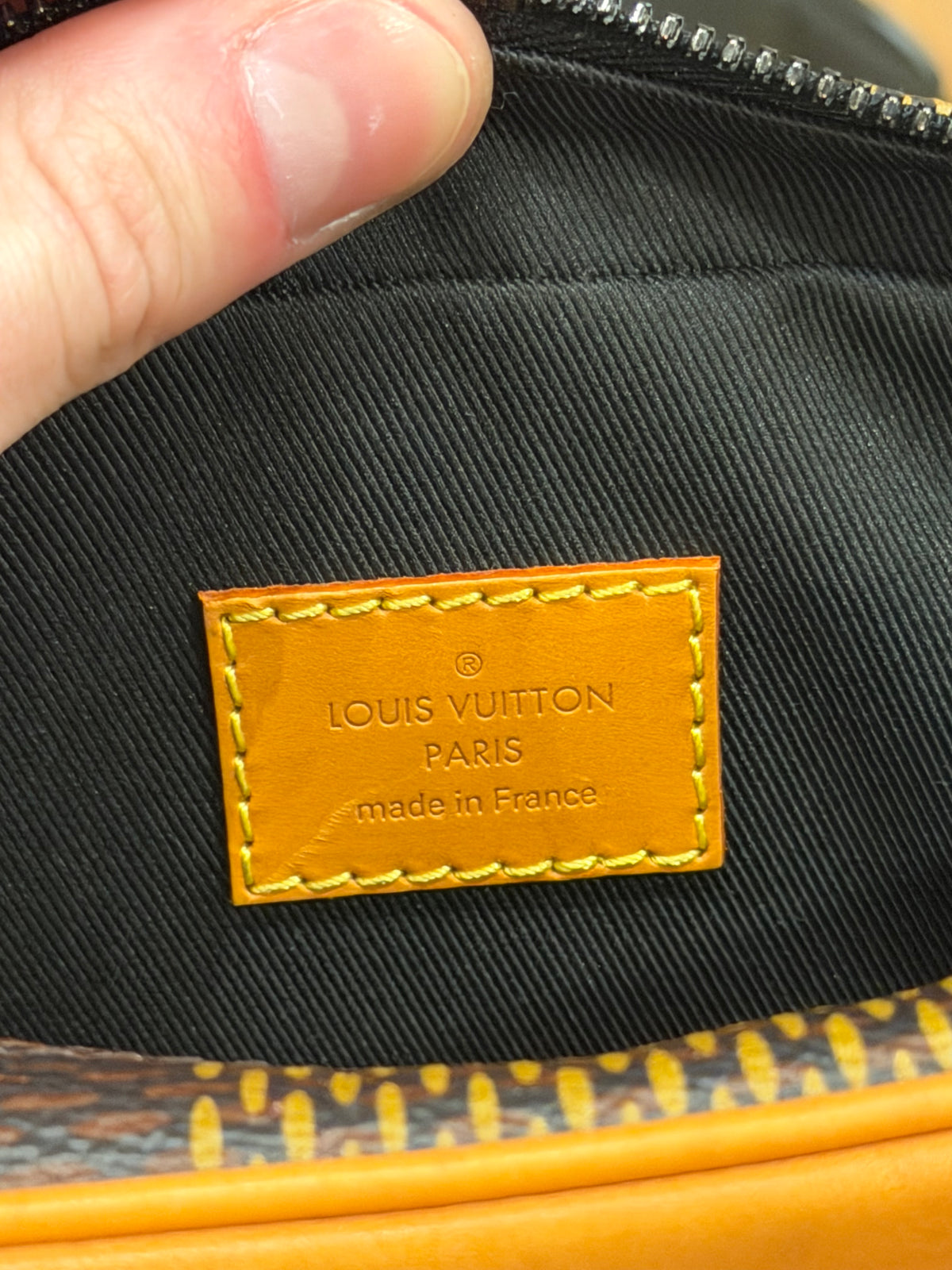 Louis Vuitton x NIGO Giant Damier Ebene Monogram Nil Messenger Bag