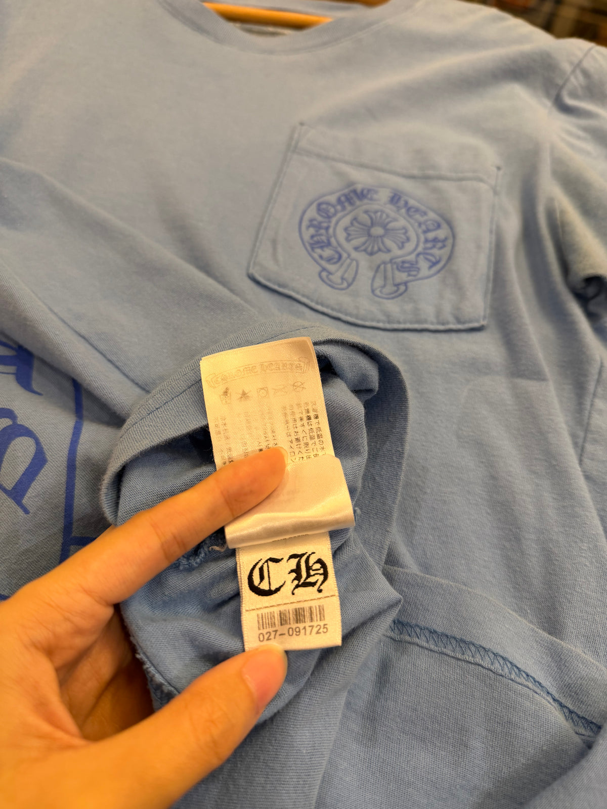 Chrome Hearts Miami
Horseshoe Floral Tee - Blue