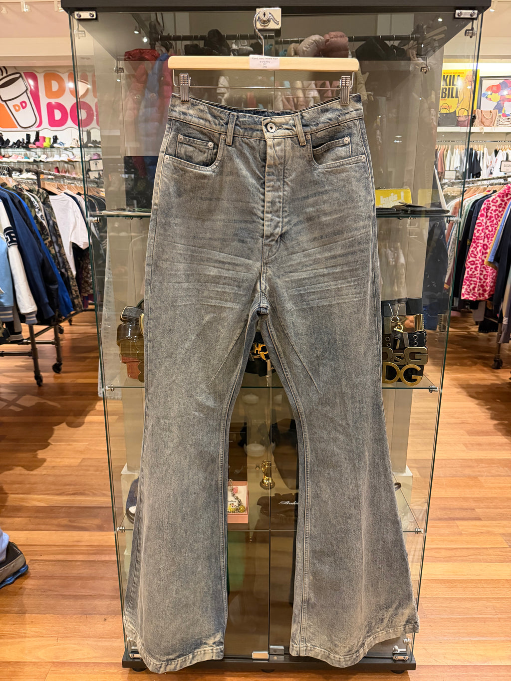 Rick Owen’s Bolan Bootcut Flared Jeans - Mineral Wash