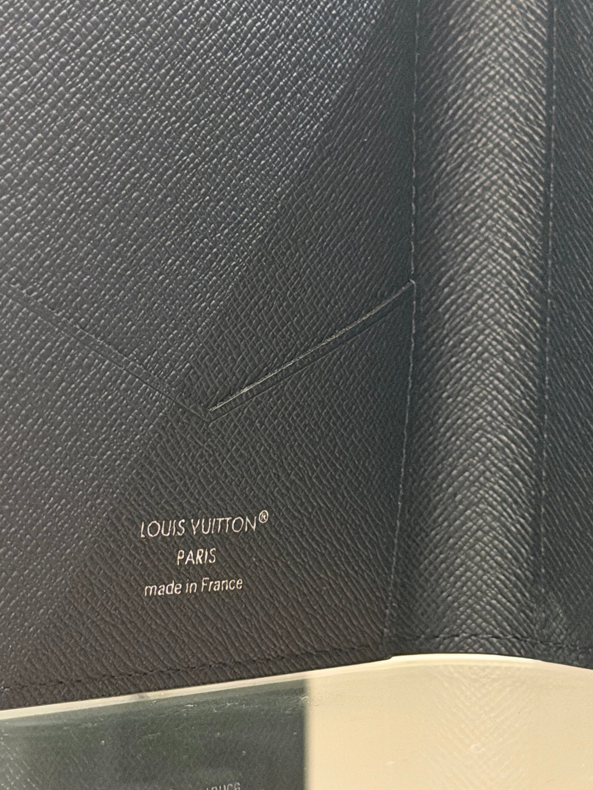 Louis Vuitton Monogram Eclipse Passport Cover