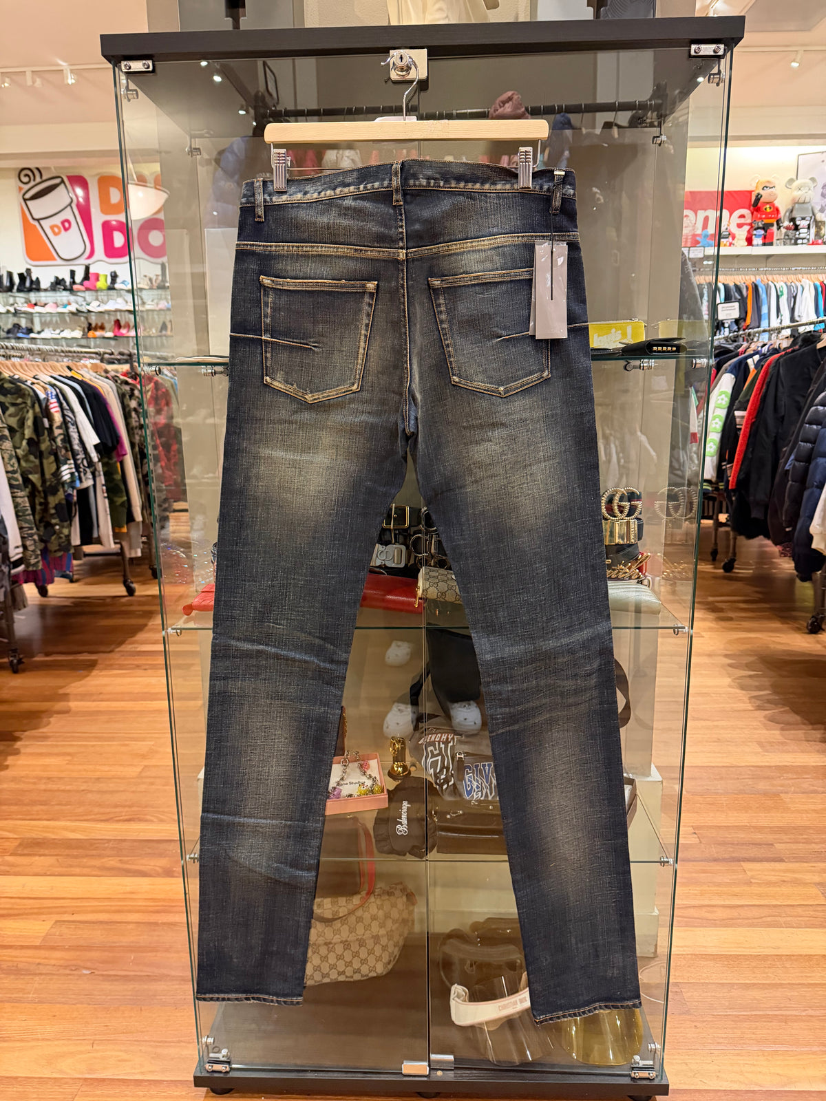 Dior Homme SS11 Mud Wash Jake Denim Jeans By Kris Van Assche