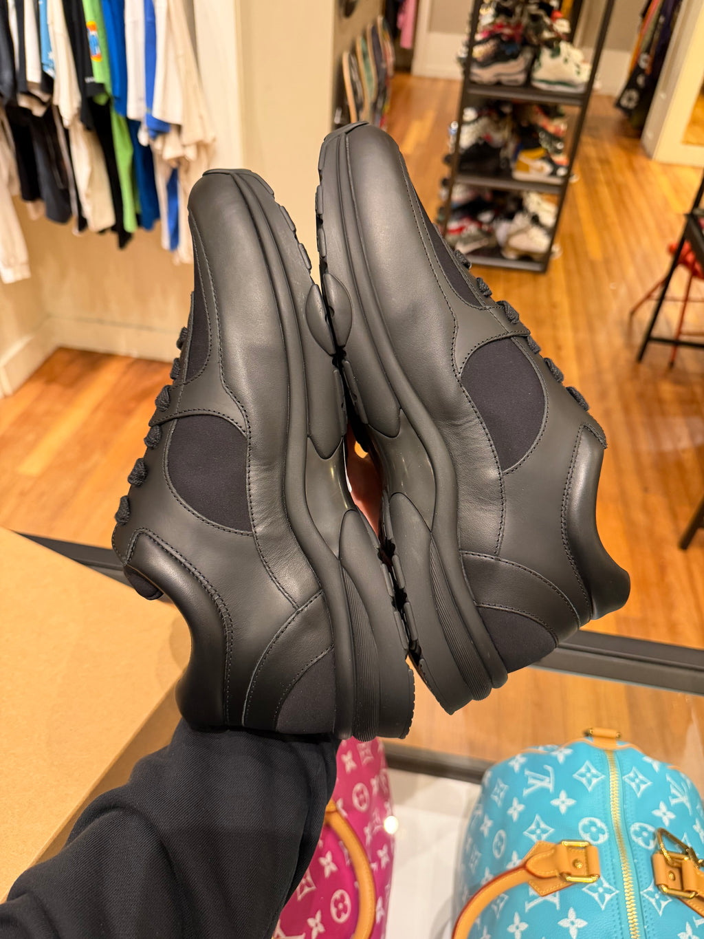 Chanel Trainer Sneakers - Black