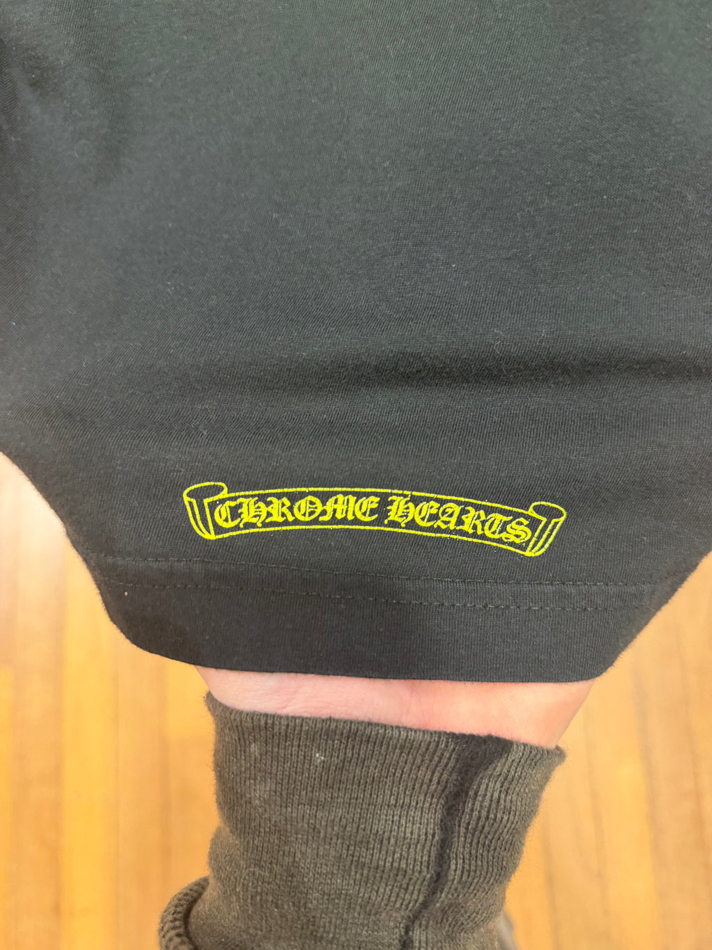 Chrome Hearts Eye Chart
Hollywood Tee - Black/NeonYellow