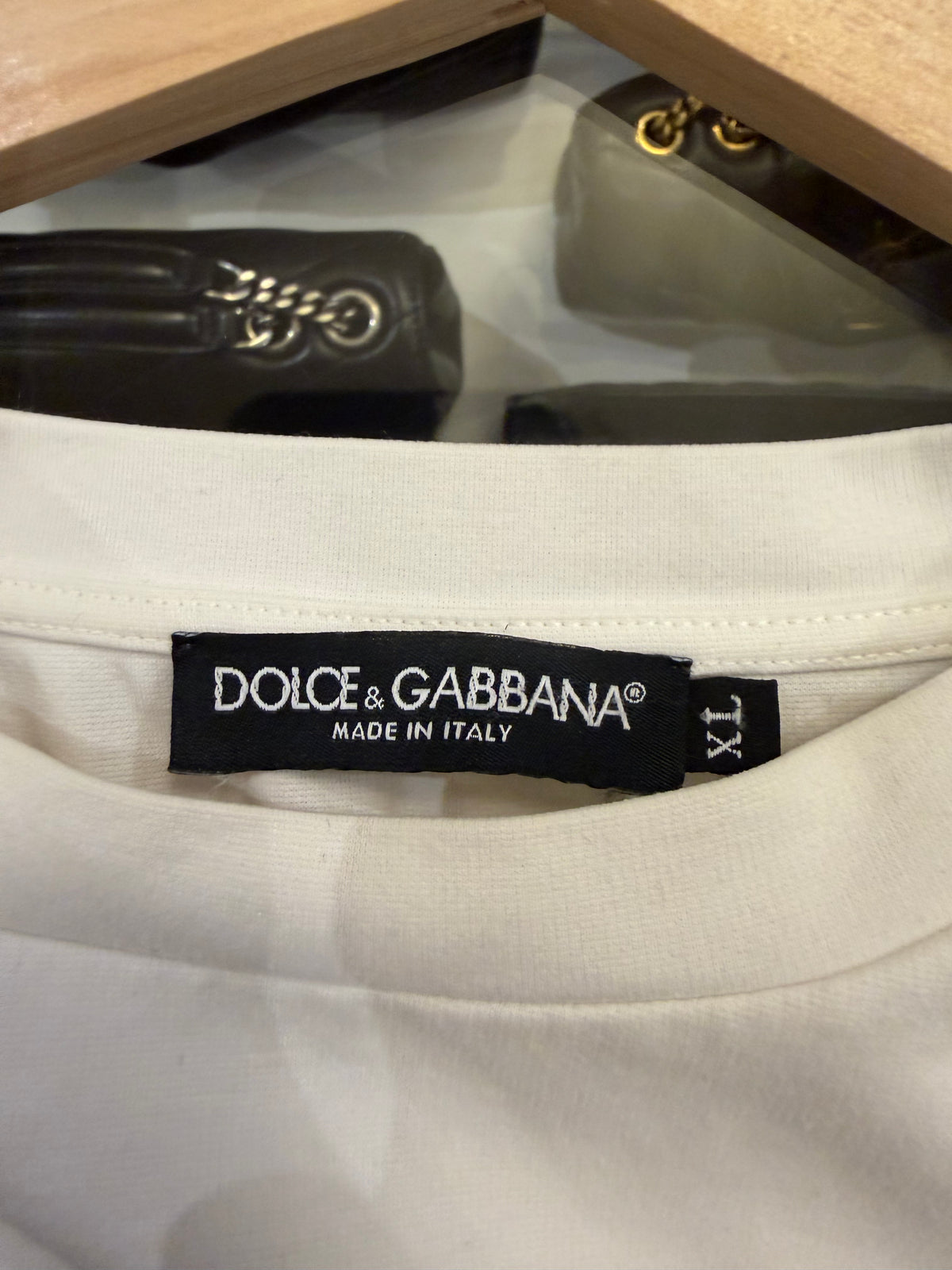 Dolce & Gabbana DNA Oversized Tee - White