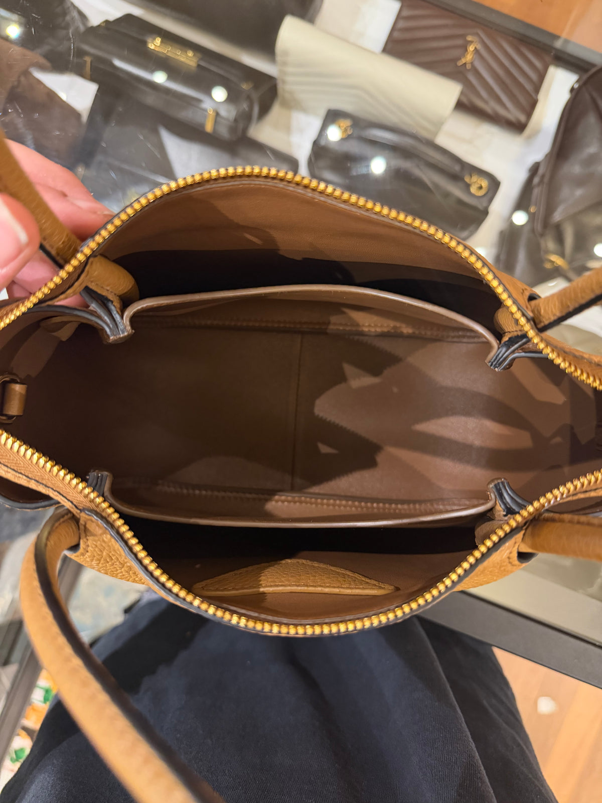 Prada Liaison Small Leather Handbag