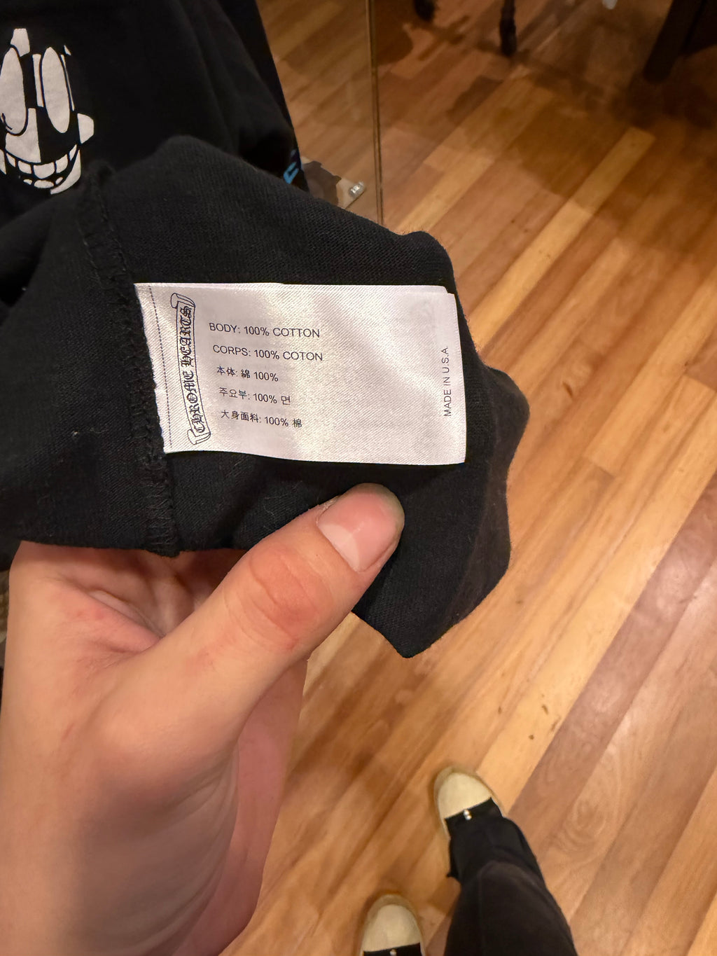 Chrome Hearts Matty Boy Sex Records Long Sleeve T-Shirt