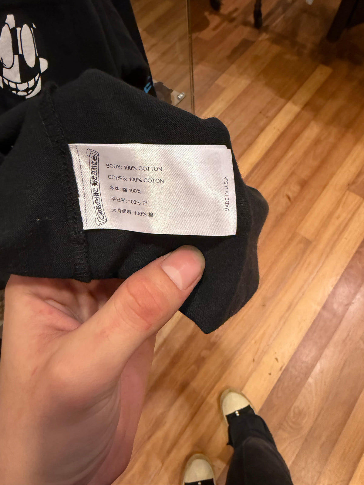 Chrome Hearts Matty Boy Sex Records Long Sleeve T-Shirt