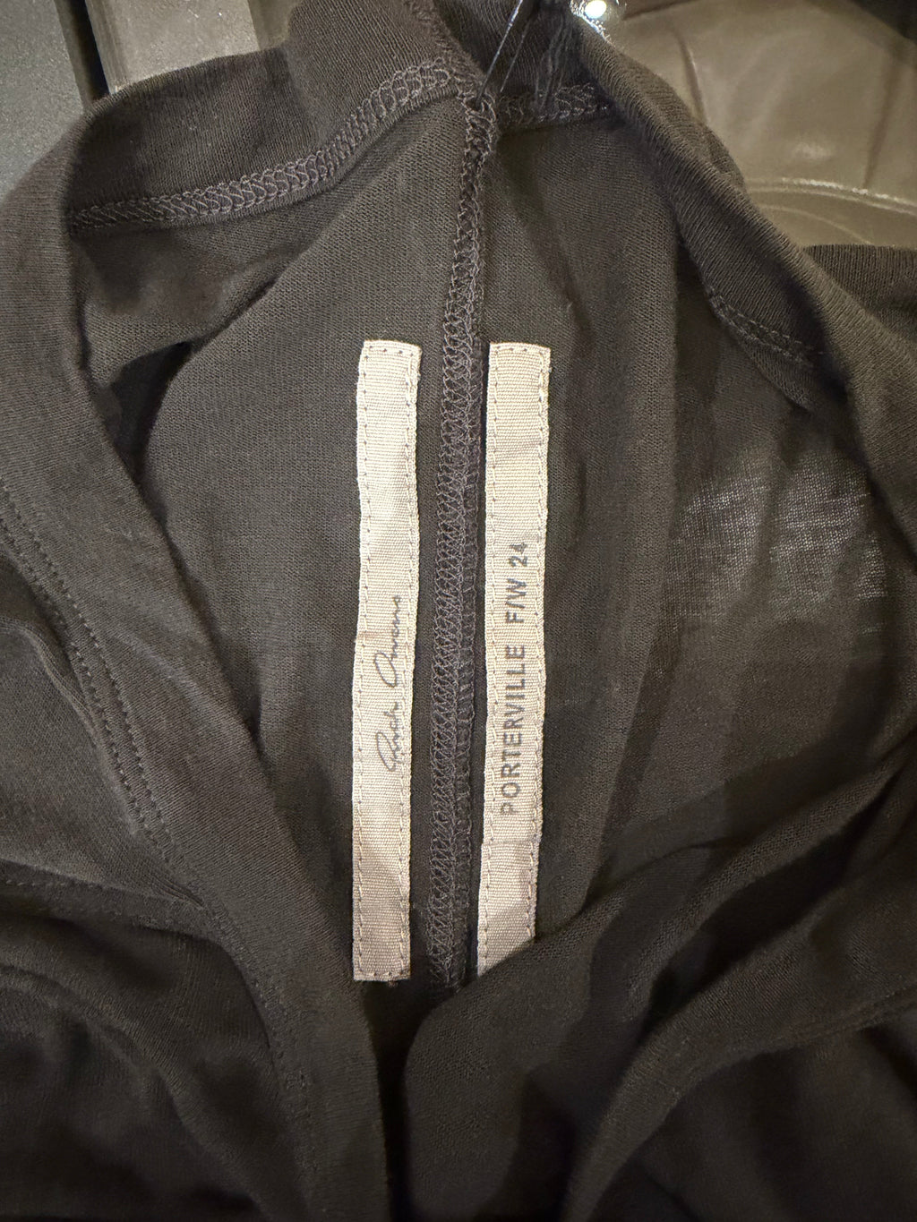 Rick Owens Level Tee - Dark Dust