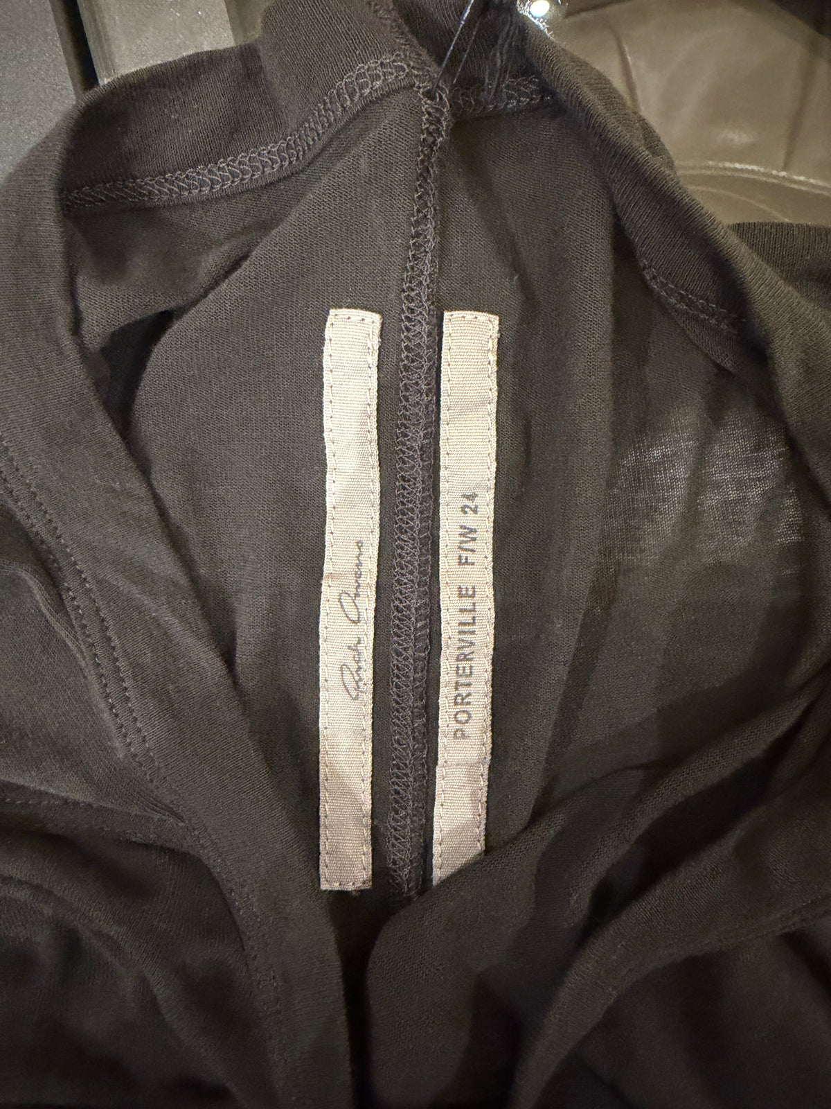 Rick Owens Level Tee - Dark Dust