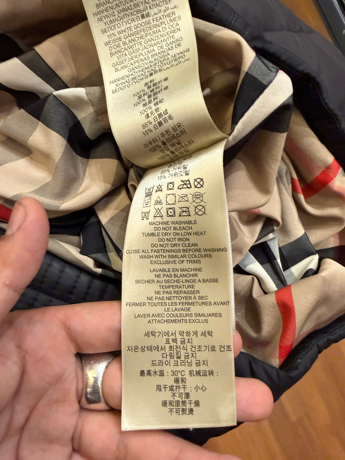 Burberry Brit Down Puffer
Jacket - Black