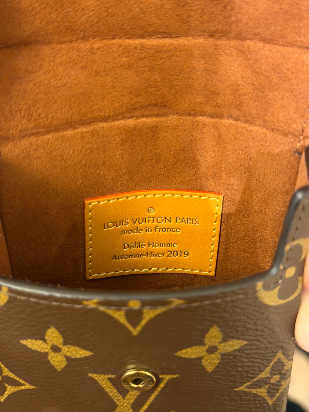 Louis Vuitton Leather LV Monogram Utility Cargo Belt