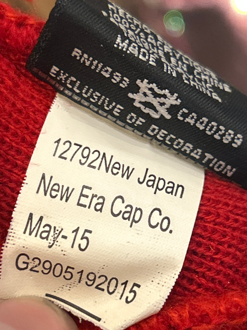 Supreme x New Era Box Logo Beanie