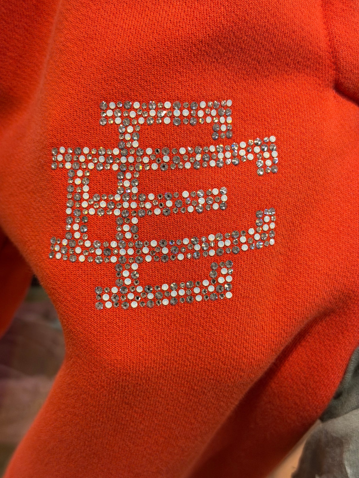 Eric Emanuel Rhinestone Crystal Sweats