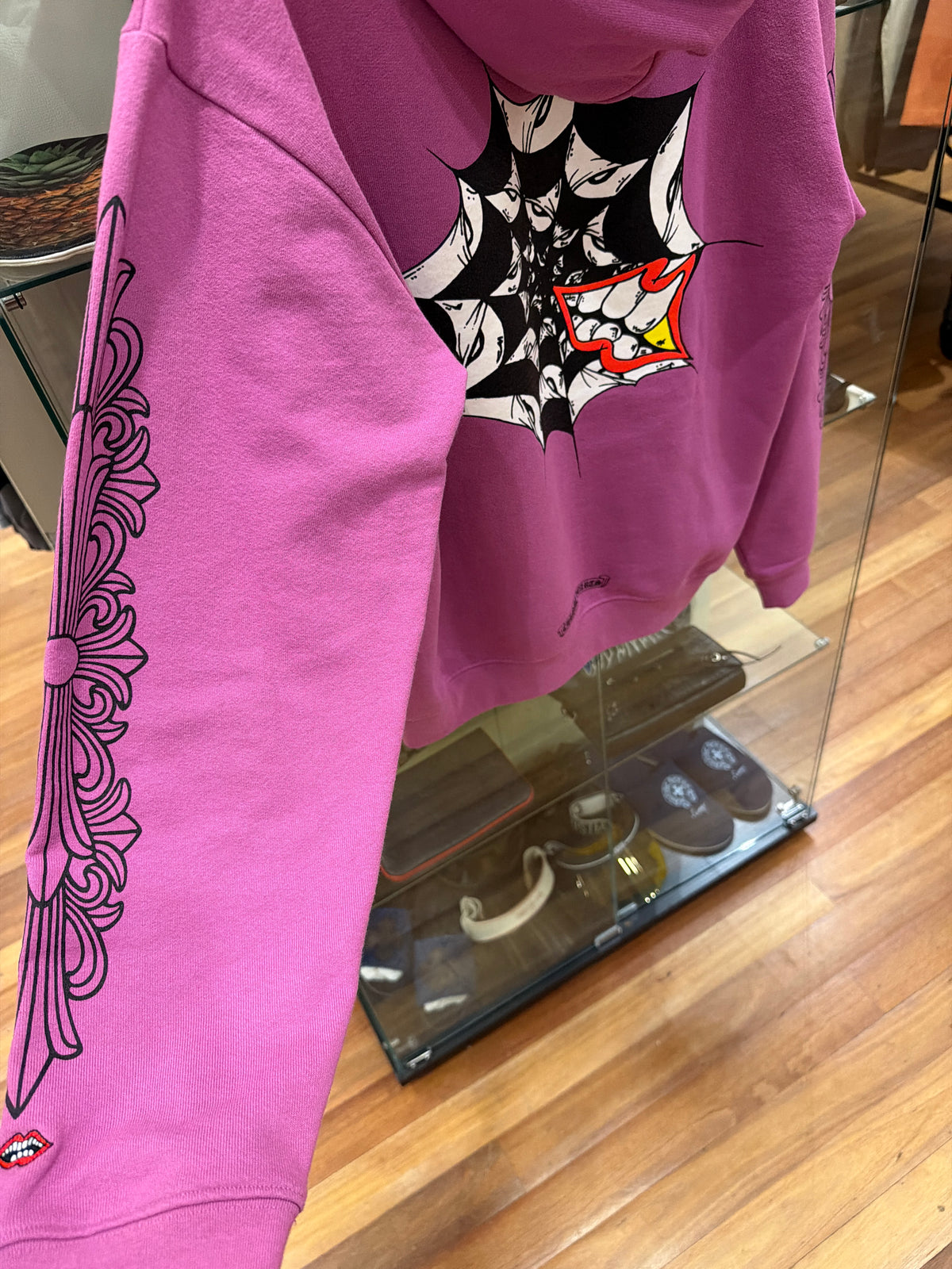 Chrome Hearts X Matty Boy Spider Web Hoodie