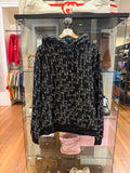 Celine All Over Digital Logo Print Hoodie