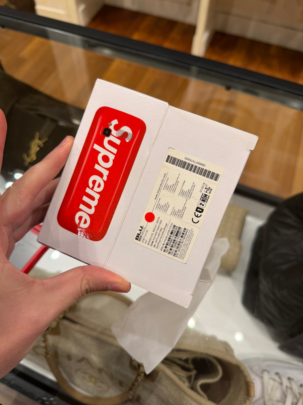 Supreme Blu Burner Phone - Red